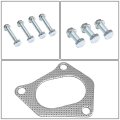 Aluminum Exhaust Manifold Header Gasket Set Compatible With 90-94 Ford Ranger Explorer Mazda Navajo B4000 4 0l V6