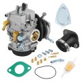 Carburetor Intake Manifold Boot And Assembly For Suzuki Quadrunner 250 Lt F250 F250f King Quad 300 F300f 1999 To 2002 13200 