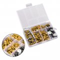 Topteng 158pcs Universal Motorcycle Sportbike Windscreen Fairing Bolts Kit Fastener Clips Screws For Yamaha Kawasaki Suzuki