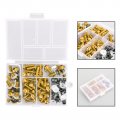 Topteng 158pcs Universal Motorcycle Sportbike Windscreen Fairing Bolts Kit Fastener Clips Screws For Yamaha Kawasaki Suzuki