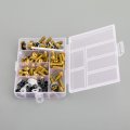 Topteng 158pcs Universal Motorcycle Sportbike Windscreen Fairing Bolts Kit Fastener Clips Screws For Yamaha Kawasaki Suzuki