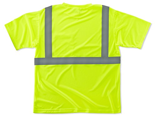 Glowear 8289 Ansi High Visibility Lime Reflective T-shirt 2xl