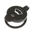 Windshield Washer Reservoir Cap For Chevy Corvette And Avalanche 2008 2009 2010 2011 2012 2013 Black Plastic Snap On 