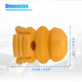 X Autohaux 2pcs 4 3 Inch Rear Suspension Bump Stop Struter Bump For Kia Sorento 2002-2009 55151-3e001 Rubber Orange