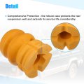 X Autohaux 2pcs 4 3 Inch Rear Suspension Bump Stop Struter Bump For Kia Sorento 2002-2009 55151-3e001 Rubber Orange