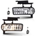 Fog Lights Fit For Chevy Silverado 1500 2500 1999-2002 Fithdhd 3500 2001-2002 Tahoe Suburban 1500 2500 2000-2006 Light Assembly 