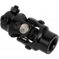 Ocpty Universal Steering U-joints Black 3 4 Round X 1 Dd 35 Degree