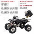 M Mati Rear Brake Caliper For Honda 400ex Trx400ex Sportrax 1999-2004 Atc200x Atc350x 1986-1987 With Parking Off 43250-hn1-006