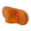 Amber 6 Oval Mid-trailer Turn Lights 1 Per Pack 
