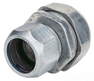 Bridgeport 4360-dc Conduit Combination Coupling 1 2 In For Use With Emt Metallic Non Metallic Liquid Tight