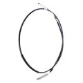 Parking Brake Cable For Gmc Yukon 2000 To 2009 Rear Passenger Side Galvanized Steel 0 2 In Jacket Diameter Eyelet Retainer And