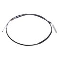 Parking Brake Cable For Gmc Yukon 2000 To 2009 Rear Passenger Side Galvanized Steel 0 2 In Jacket Diameter Eyelet Retainer And 