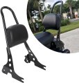 Detachable Motorcycle Sissy Bar Backrest With Cushion Pad For 2004 Up Harley Davidson Sportster Xl883c 883r Xl1200r 1200c 1200s 