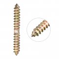 Uxcell 6x47mm Hanger Bolts 80pcs Double Ended Self-tapping Thread Wood To Dowel Screws For Connecting
