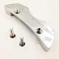 Semt-motorcycle Tank Pads Center Cover Compatible With Suzuki Hayabusa Gsxr1300 1997-2012 Chrome B074mkt5fn