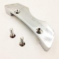 Semt-motorcycle Tank Pads Center Cover Compatible With Suzuki Hayabusa Gsxr1300 1997-2012 Chrome B074mkt5fn