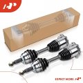 A-premium Pair 2 Front Cv Axle Shaft Assembly Compatible With Dodge Dakota 1987 1988 1989 1990l 2 5l 3 9l 5 2l 4wd Driver And