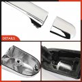 A-premium Outside Exterior Door Handles Compatible With Kia Sorento 2011 2012 2013 2014 2015 Chrome 2-pc Set Front Driver And
