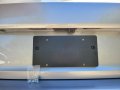 Rear Bumper License Plate Bracket For Audi A4 Quattro S4 2009 2012 Tailgate Trunk Lid Tag Mounting Holder Kit With Bolts Black 