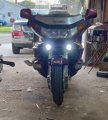White Led Angel Eye Halo Fog Lights Driving Lamp Kit For 1988-2000 Honda Gold Wing Gl1500 