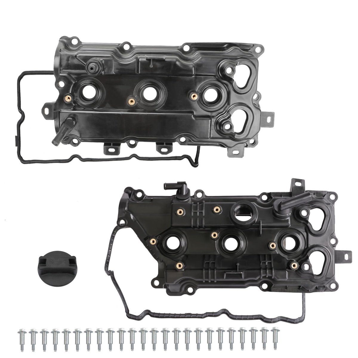 Valve Cover Set Left And Right Side For Nissan Pathfinder Maxima Altima 2015-2024 Infiniti Qx60 3 5l V6