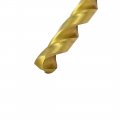 Uxcell 10 4mm Drilling Dia Titanium Plated 2 Flutes Straight Shank Twist Drill Bit