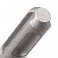 Uxcell Masonry Drill Bit 10mm X 200mm Carbide Tipped Rotary Hammer Round Shank 125mming For Impact Drill