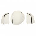 Kuafu Center Console Armrest Cover Door Compatible With 2009-2015 Honda Pilot Lid Front Panel Beige