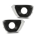 Fog Light Cover Trim For Jeep Compass 2011 2017 Driver And Passenger Side Black Abs Plastic Part Number 68213205aa 68213204aa 