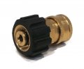 The Rop Shop 14mm Stem M22 Twist Female Coupler X 3 8a Brass Quick Disconnect