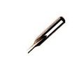22004 1 8 In X 5 16 Hss Single Flute Straight Router Bit Diamond Honed Cutting Edges With Radial Relief For Smooth Cuts 