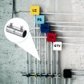 Emt Coupling 16mm 5 8 Inch Set Screw Conduit Fittings 47mm Length Electrical Pipe Connector 0 7mm Wall Thick 10 Pack