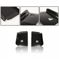 G-plus Front Rear Painted Bumper Fillers 11pcs Abs Plastic Vehicle Set Compatible With 1979-1985 Cadillac Eldorado Black