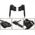 G-plus Front Rear Painted Bumper Fillers 11pcs Abs Plastic Vehicle Set Compatible With 1979-1985 Cadillac Eldorado Black