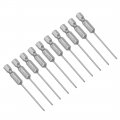Uxcell 10 Pcs 6mm Ph00 Magnetic Phillips Screwdriver Bits 1 4 Inch Hex Shank 2 56-inch Length S2 Power Tool