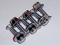 Boat Deck Plate Bolts And Screws 8 In To 10 Grade 8 Stainless Steel Phillips Oval Head With Rubber Backed Washers Nylon Lock