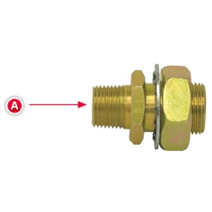 Tectran 11784 Bulkhead Fitting