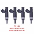 4pcs Mfi Fuel Injectors Fits 2007-2017 For Chrysler Dodge Jeep 04891577ac Fj1058