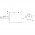 High Torque Gear Motor Mini Dc Jgb37-520 12v 24v Tiny Electric Barbecue Model Plane Billboard Drying Machine Micro Color