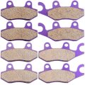 Front And Rear Brake Pads Fit For Can-am Commander 1000 2011 Yamaha Yfz450 2004-2005 