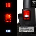 V8 God Jk Wrangler Smoke Tail Lights Assembly W Brake Light Turn Signal Reverse Lamp For 2007-2018 Jeep Unlimited