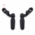Hongk- Black 2 5 Short Foot Peg Kit 1 25 Engine Guard Compatible With Shadow 400 Steed400 B01n75xcbh