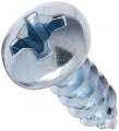 Pan Head Phillips Sheet Metal Screws 6 X 3 8 In Zinc Plated Steel 100 Pack Model 41048 