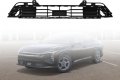Front Bumper Lower Grille Grill For Kia 2025 K4 Ex Lx Lxs Replacement 86531gg010bkl 