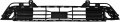 Front Bumper Lower Grille Grill For Kia 2025 K4 Ex Lx Lxs Replacement 86531gg010bkl