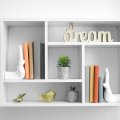 Uxcell 8 Pcs Floating Shelf Brackets 1 2 X 5 Invisible With Screws For Wood Shelves Iron Silver Tone Brown