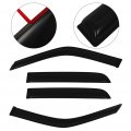 Ocpty Window Visors Fits For 1998-2001 Honda Cr-v Tape-on Rain Guards Side Deflectors 4 Pieces 2pcs Front Doors And Rear