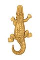 Alligator Door Knocker Brass Premium Size 