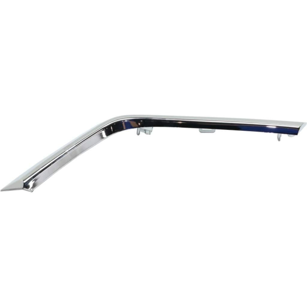 Front Bumper Trim For Mitsubishi Outlander Sport Rvr 2016 2017 2018 2019 Passenger Side Lower Garnish Chrome Molding 6407a172