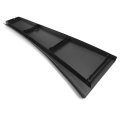 Hecasa Upper Behind Cab Fairing Extension For 2004-2016 Volvo Vnl Cabin Wind Replacement 82286079 Left Driver Side Black Glass